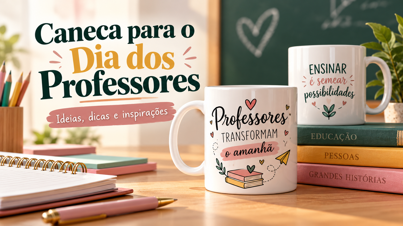 Caneca para o Dia dos Professores: Ideias, Frases e Dicas